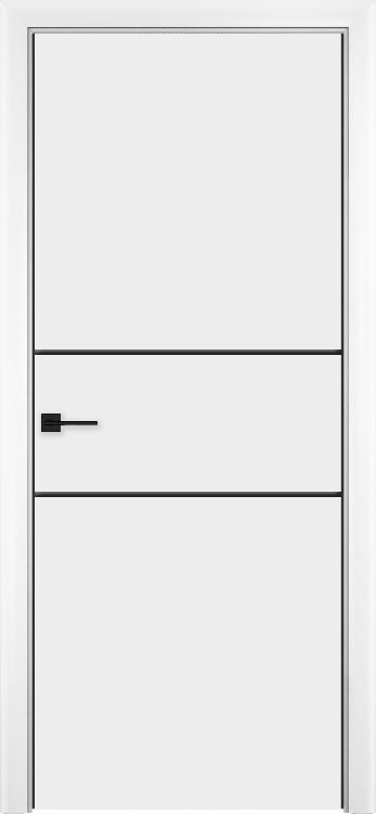 Межкомнатная дверь Лайн-3 AL кромка с 2-х сторон